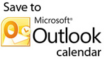 Save to Outlook calendar